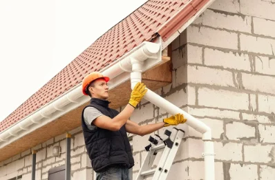Pose et remplacement de gouttières à Hœnheim
